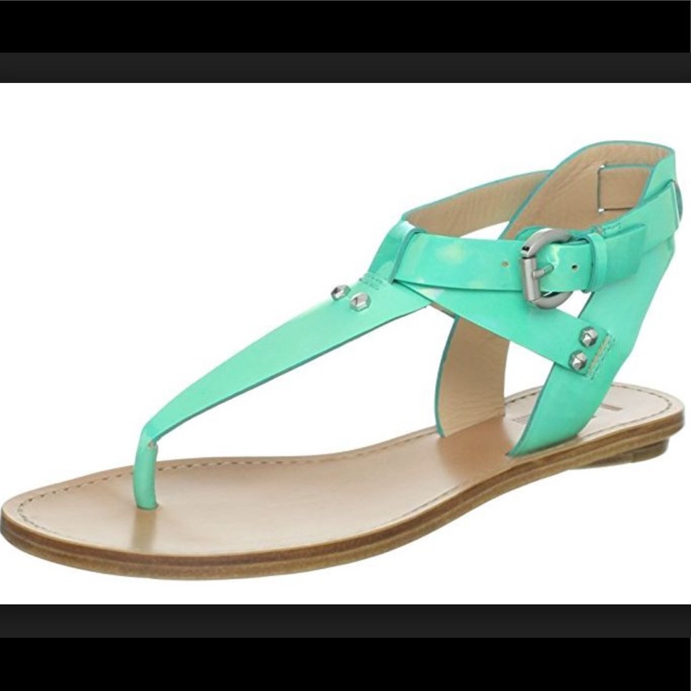 Belle By Sigerson Morrison Randy Sz 9b Jade Sandal