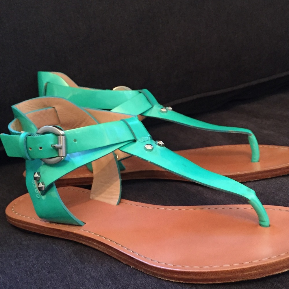 Belle By Sigerson Morrison Randy Sz 9b Jade Sandal View 4