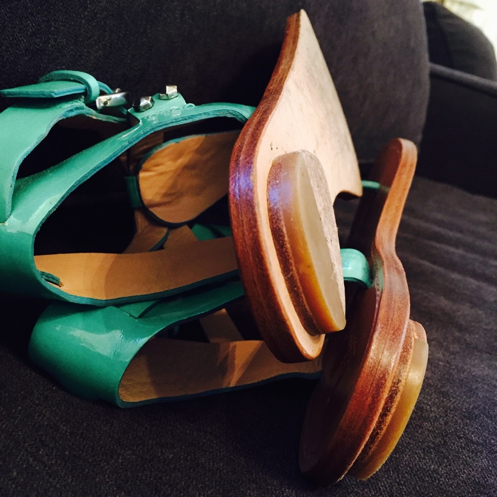 Belle By Sigerson Morrison Randy Sz 9b Jade Sandal View 5