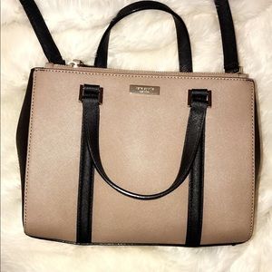 Kate spade brown beige black bag purse Kate spade brown beige black bag purse