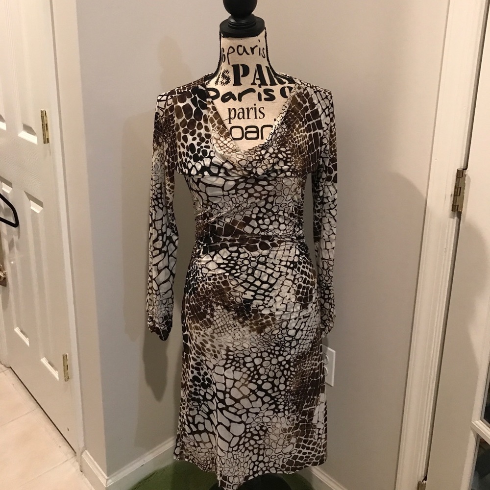 Like New Natorious Print Shear Dress