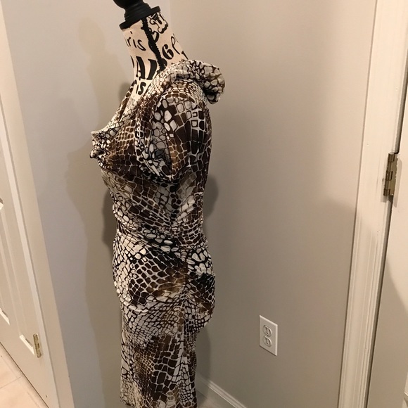 Like New Natorious Print Shear Dress - Picture 3 of 7