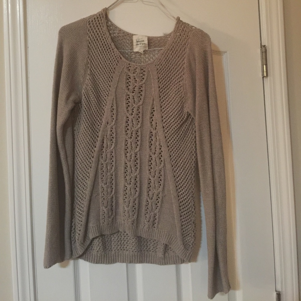 Taupe sweater