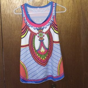 Colorful Tank Top Size Large