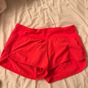 Lululemon Speed Shorts