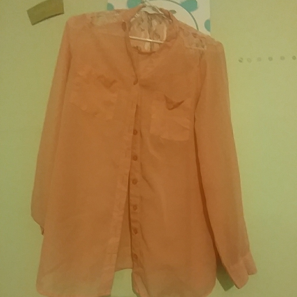 Long sleeved button down