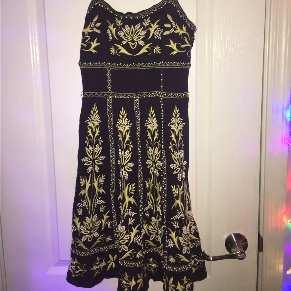 Navy blue dress