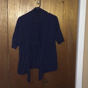 American City Wear Navy Cardigan Size Large