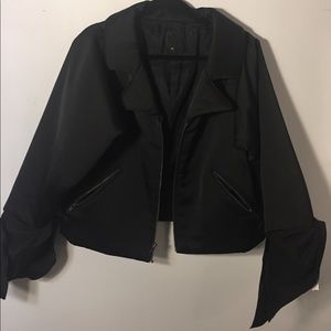 Anna Sui Black Moto Jacket NWT. Medium