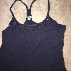 tank top with beeds