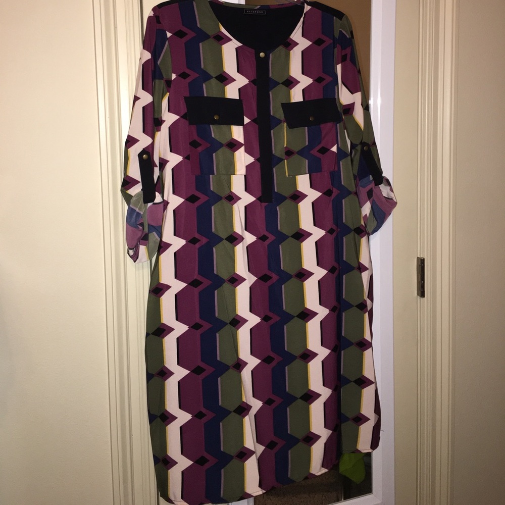 Metaphor Shirt Dress