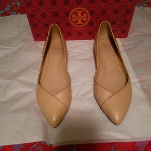 Tory Burch Nicki Point-Toe Flats
