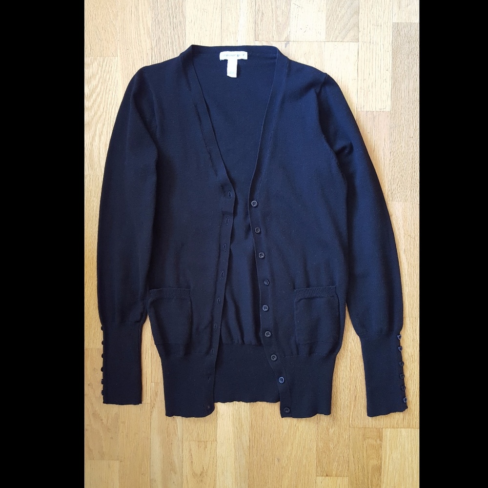 SOLD Ambiance Apparel black cardigan