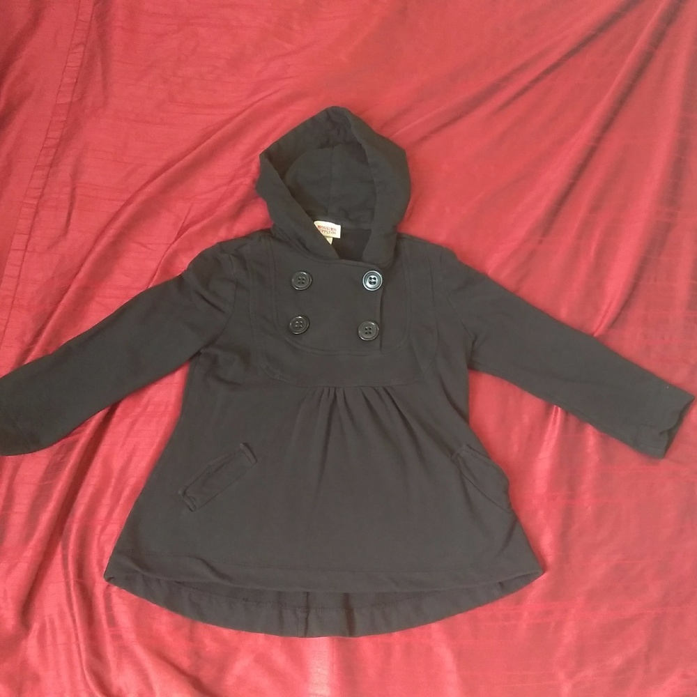 😺 Darling Girl's Black Hoodie