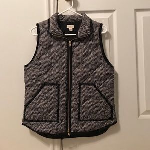 NWOT J. Crew Harringbone Vest Small