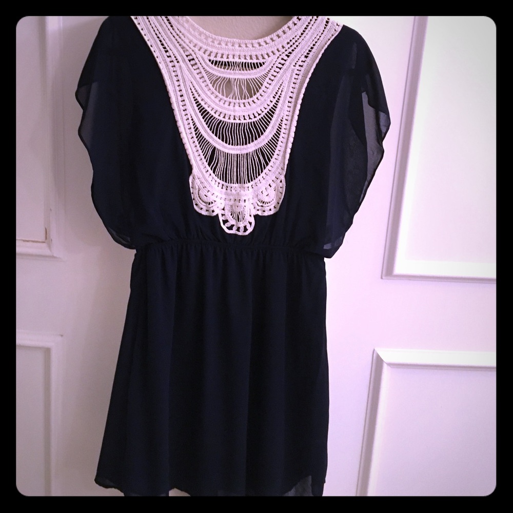 Dressy boho dress.
