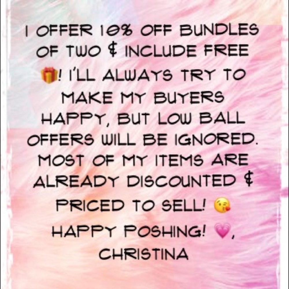 Thanks for shopping my closet!