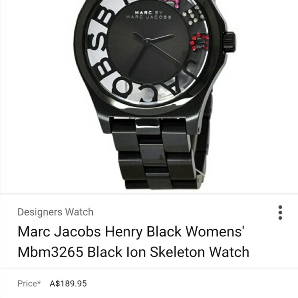 Marc Jacobs Skeleton Multi-Color Watch - image 4