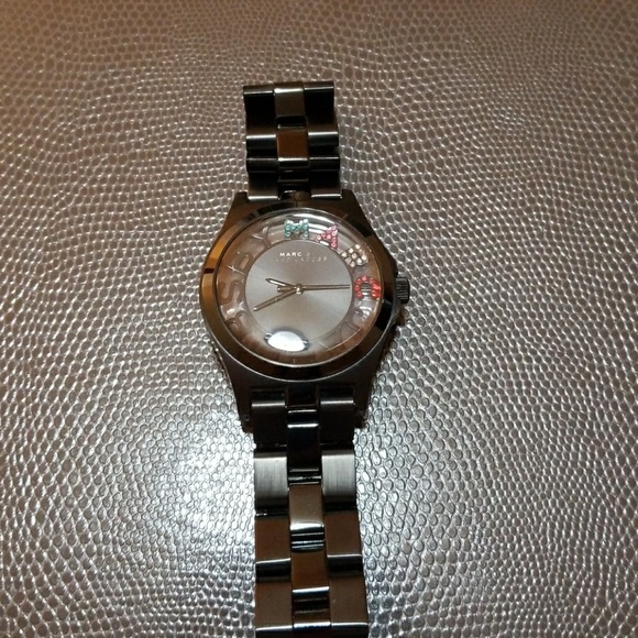 MARC JACOBS skeleton multi-color watch - Picture 2 of 4