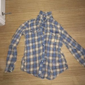 Yellow and Blue Flannel