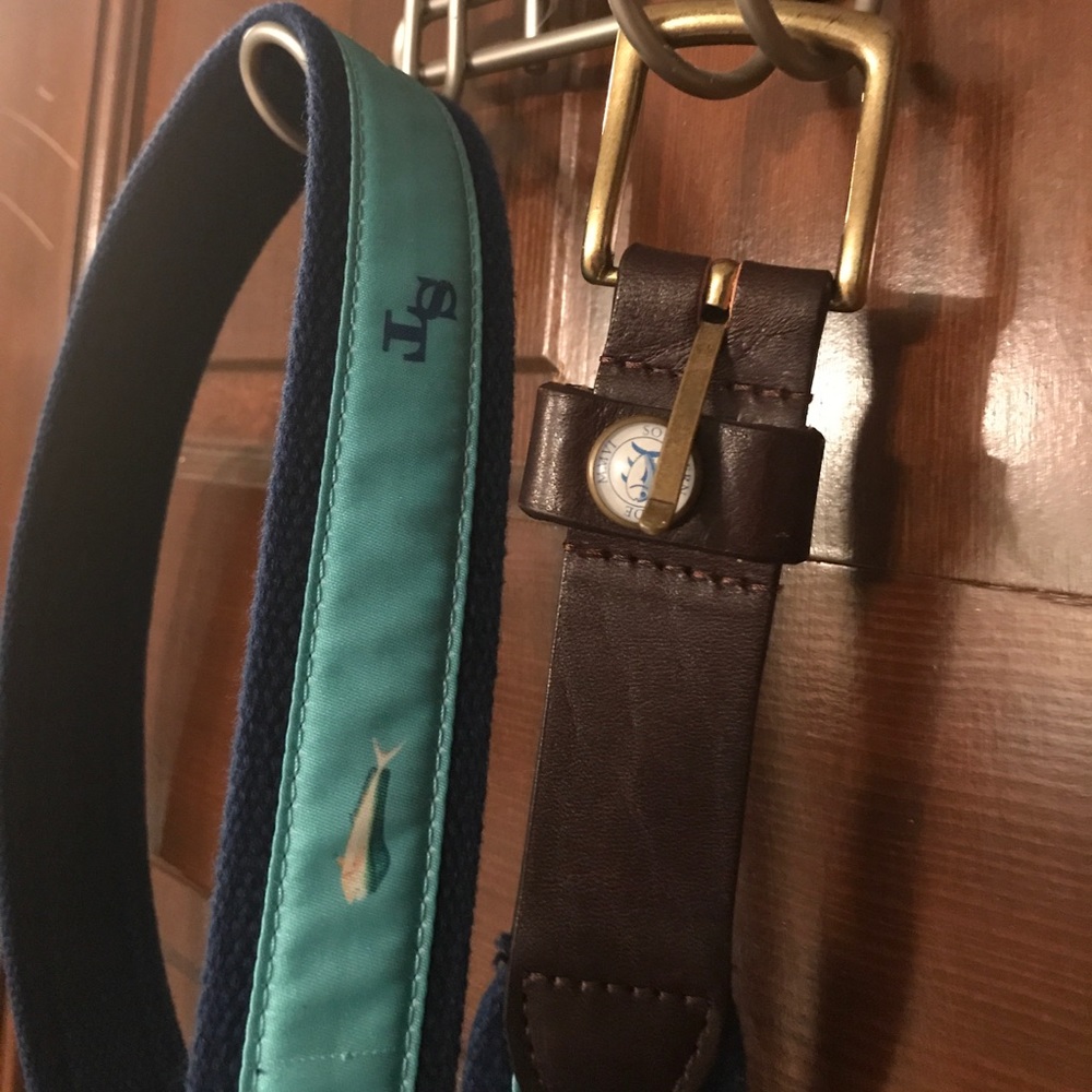 Preppy Southern Tide belt EUC