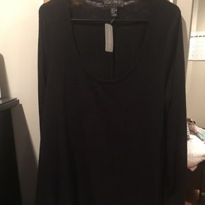 FOREVER 21 LONG/LONG SLEEVE TOP