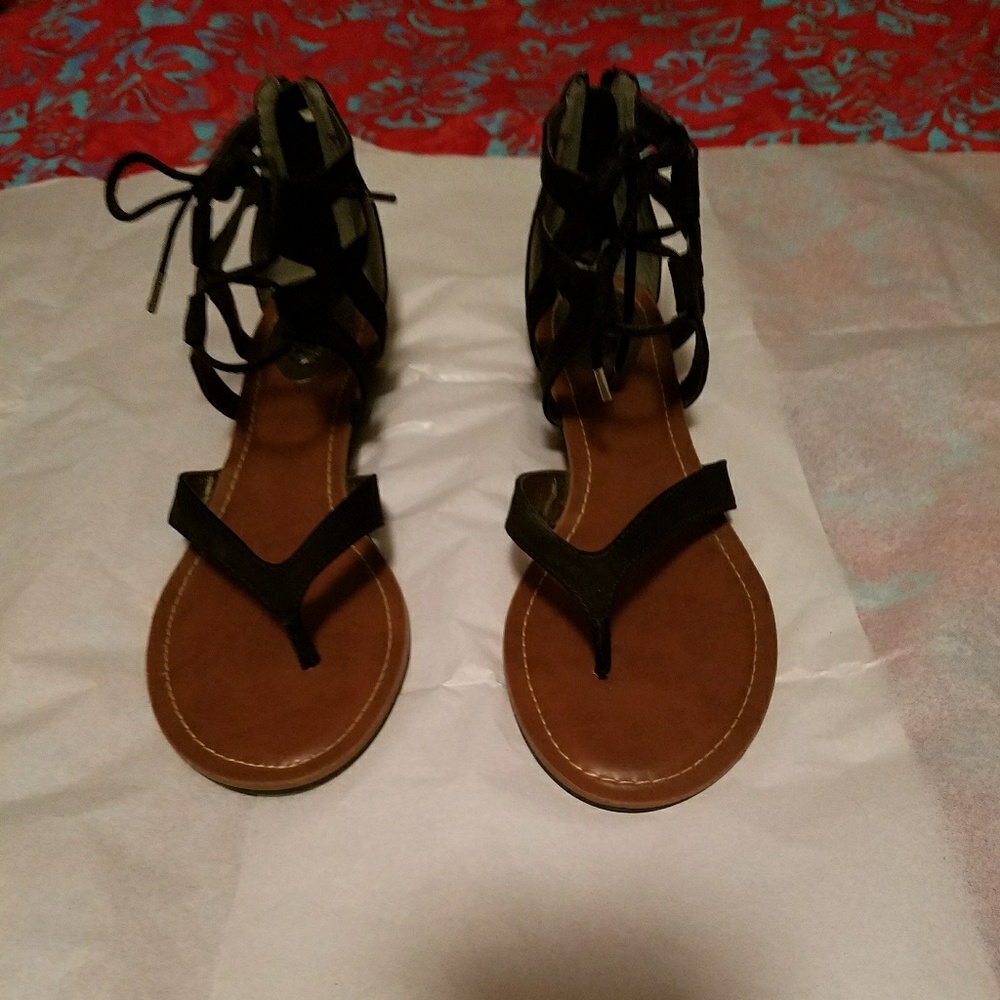 Carlos Santana Lace-up Sandals
