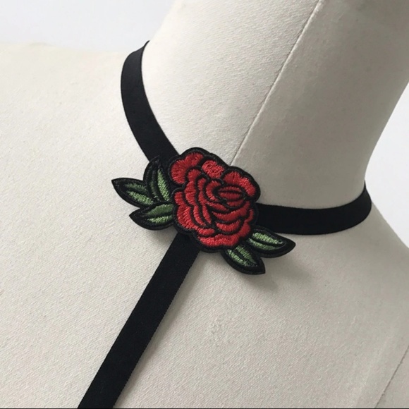 💋Gothic Rose Harness bra - Picture 4 of 4