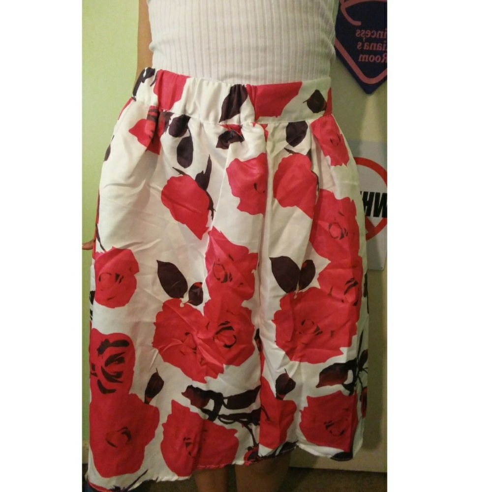 Floral skirt
