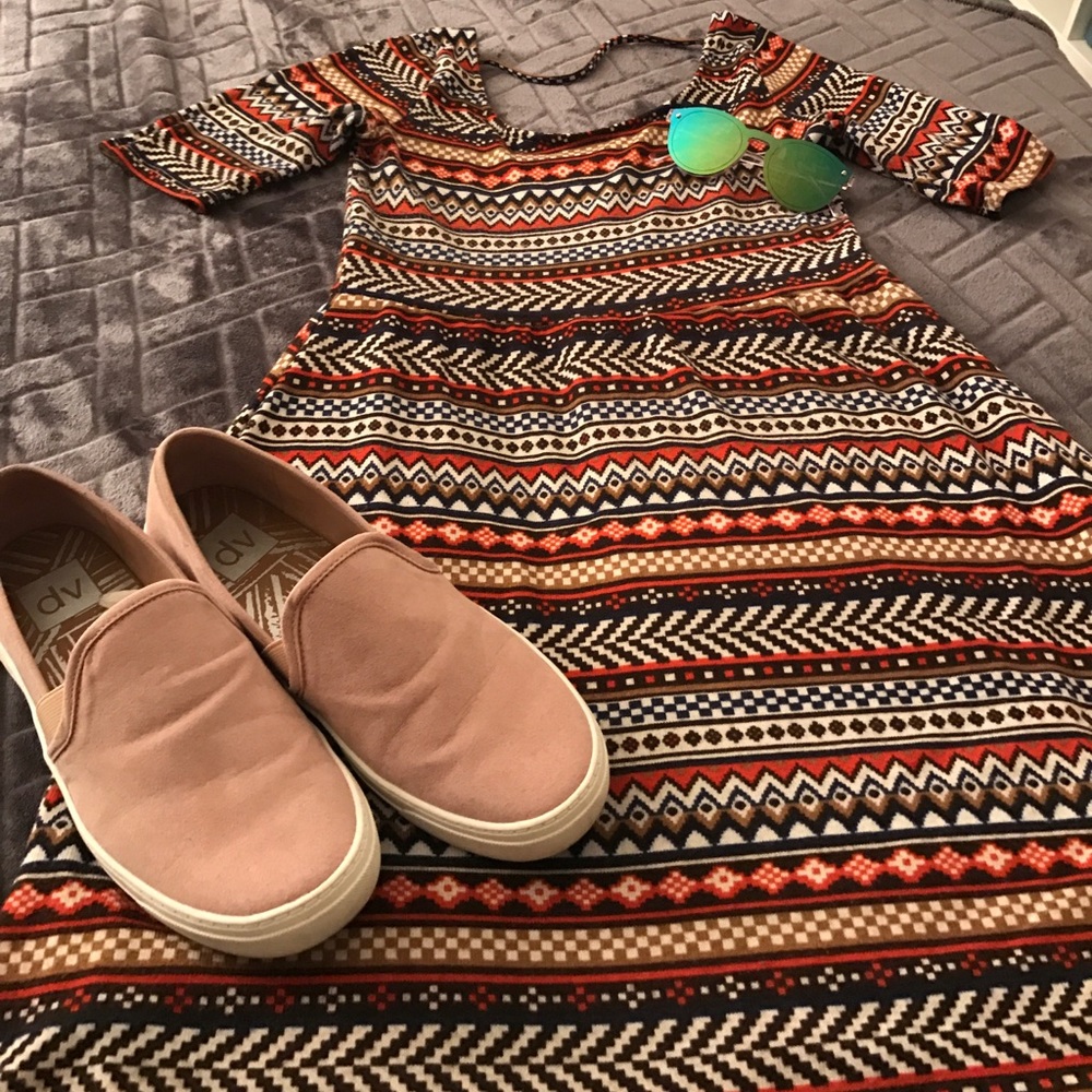 Tribal design dress
