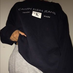 Calvin Klein black sweatshirt