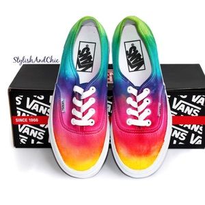 Tie Dyed Vans