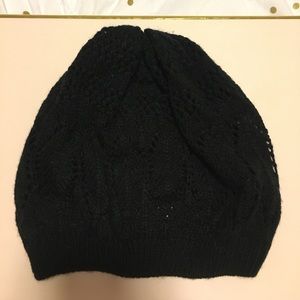 Gap black knit beanie Gap black knit beanie