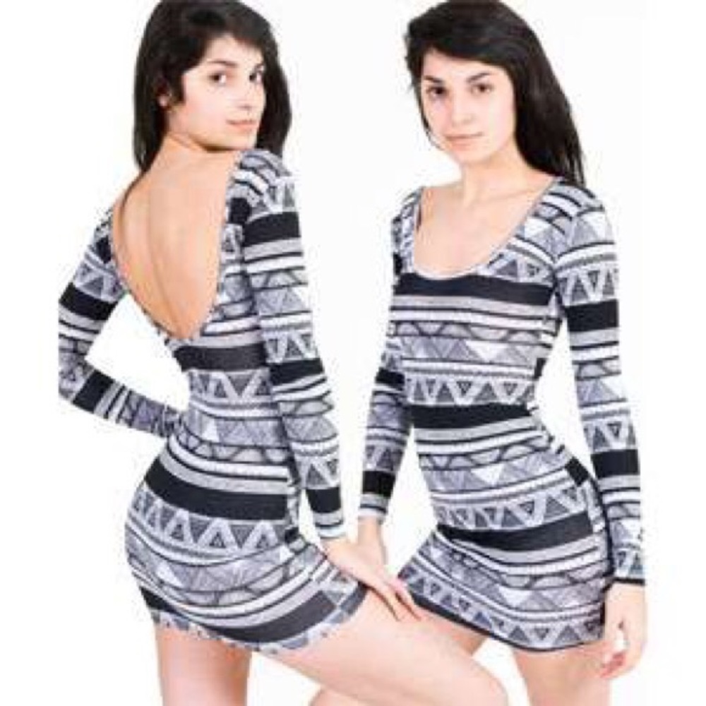American Apparel Tribal Print Bodycon