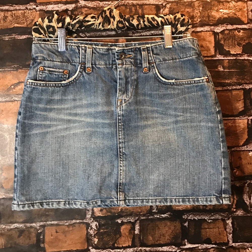Lucky brand denim skirt
