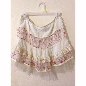 Lace Flirty Skirt 💕