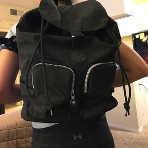 Kipling black back bag