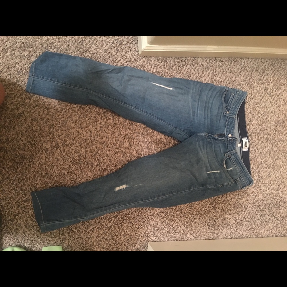 Paige crop jeans size 26