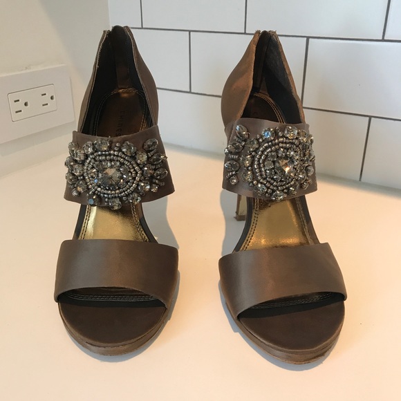 Embellished Strap Heels - Picture 2 of 6