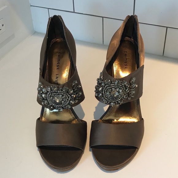 Embellished Strap Heels - Picture 4 of 6