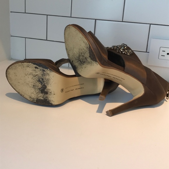 Embellished Strap Heels - Picture 6 of 6