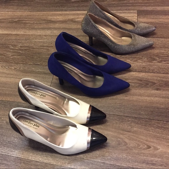 3 pairs of Comfort Plus heels. - Picture 2 of 4