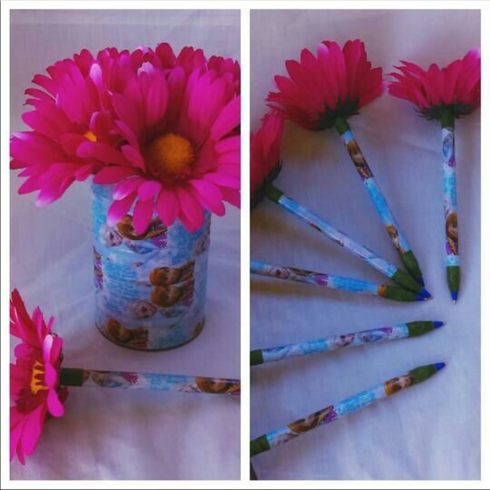 Beautiful Handmade Flower Pens