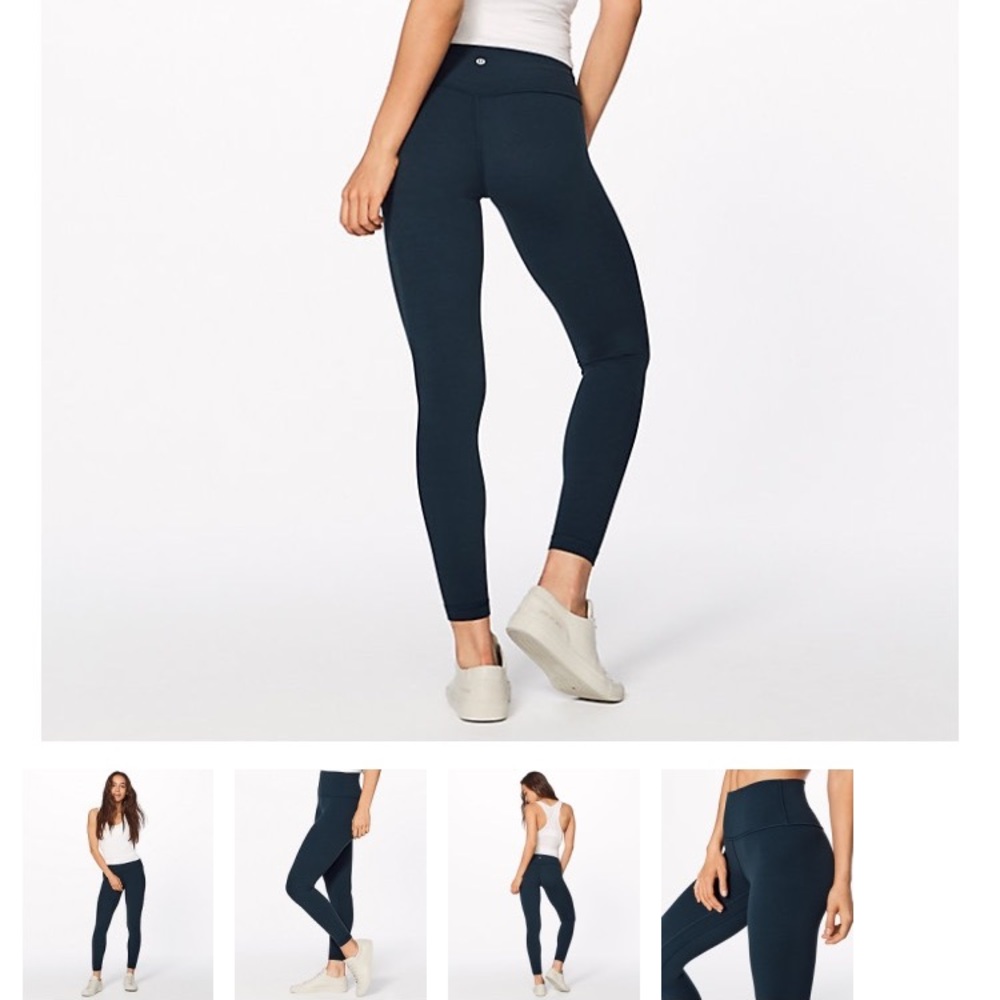 ❌SOLD❌ Align Pants Nocturnal Teal EUC