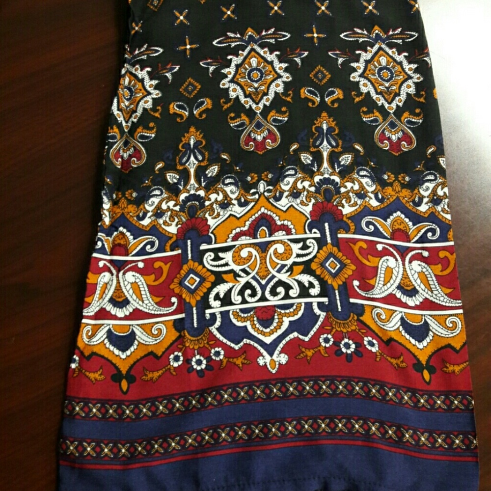 ❤LAST MEDIUM ❤🍍PRINT TUNIC DRESS🌴 - Picture 3 of 5