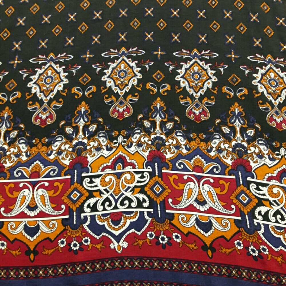 ❤LAST MEDIUM ❤🍍PRINT TUNIC DRESS🌴 - Picture 4 of 5