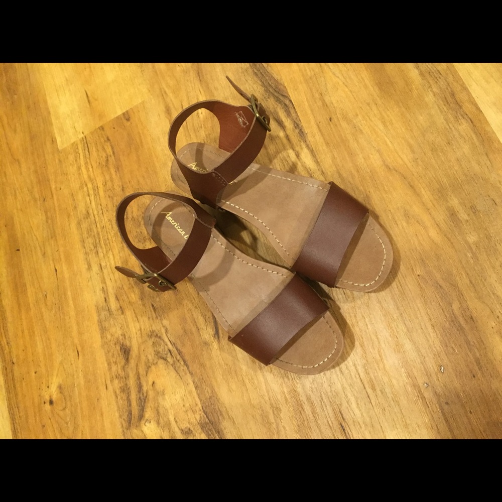 Cute brown sandals