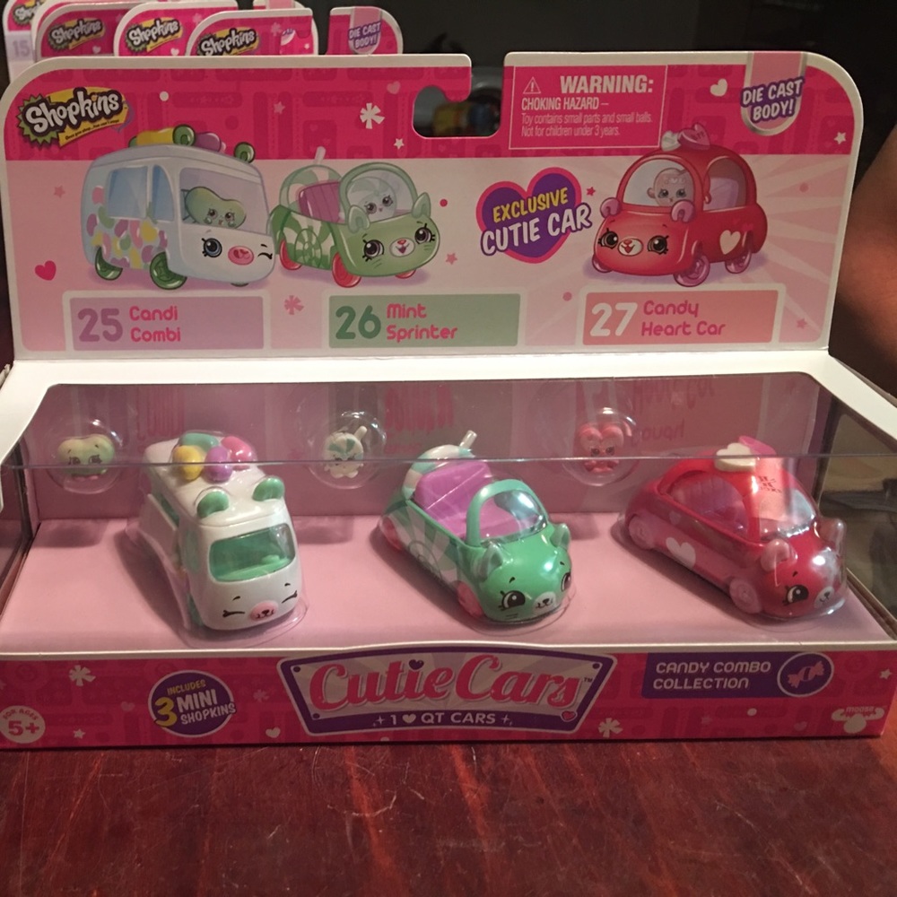 Shopkins cutie cars # 25-26-27