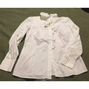Large Worthington White button down