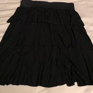 3 tier black skirt 3 tier black skirt